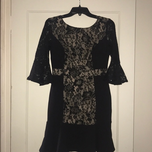 NY collection petite laced dress - Picture 1 of 3